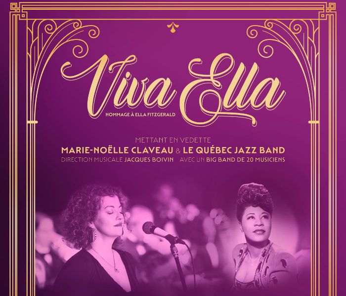 Viva Ella avec le Québec Jazz band