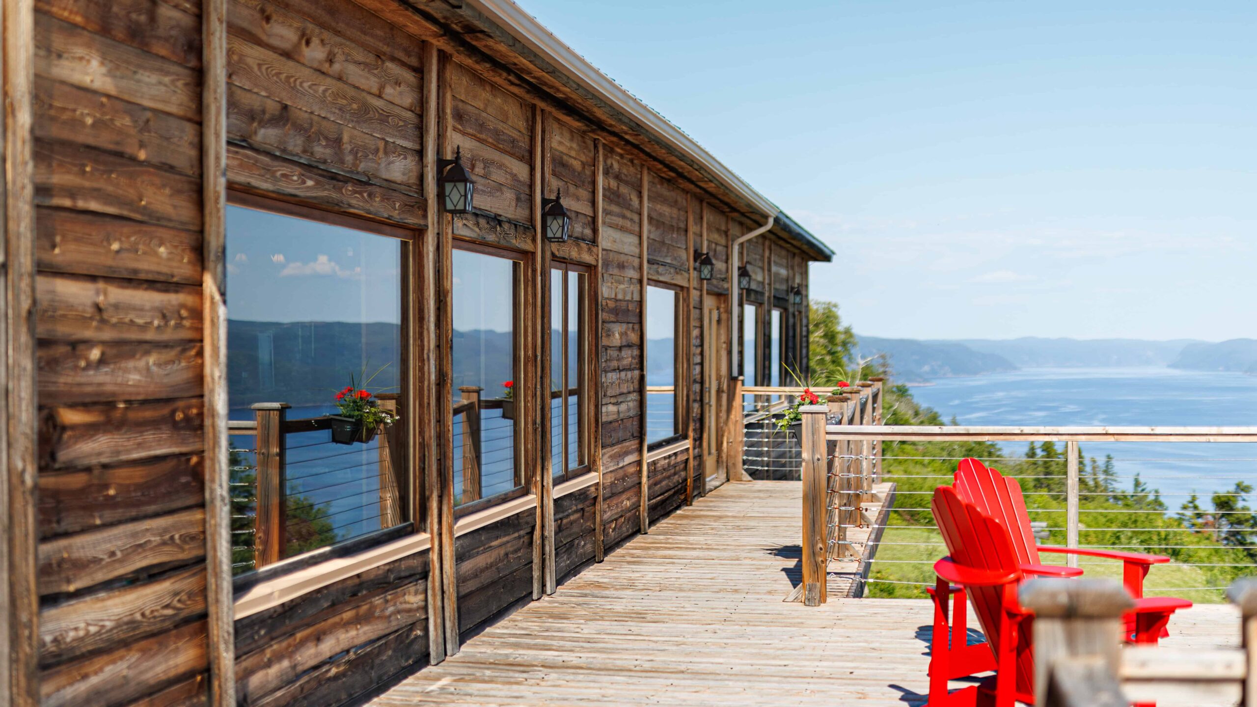 Auberge Cap au Leste : Immersion en nature dans le fjord du Saguenay