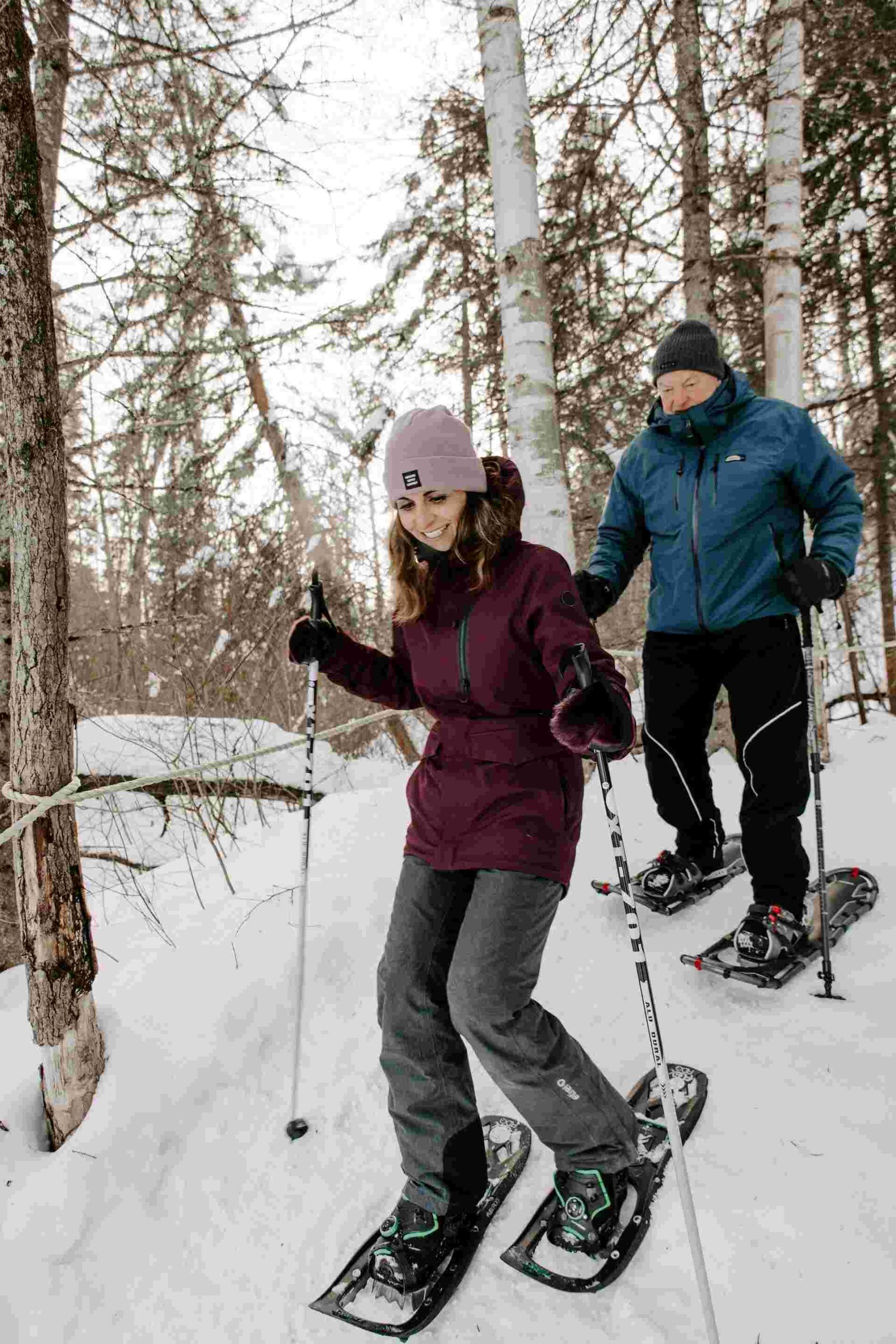 Activités hivernales au Parc de la Rivière-du-Moulin